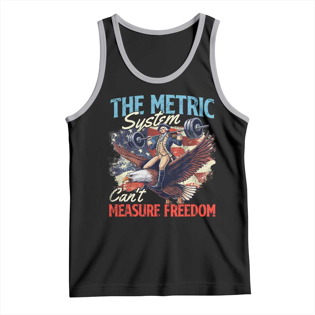Funny The Metric System Can't Measure Freedom 4th Of July Tank Top - Wonder Print Shop