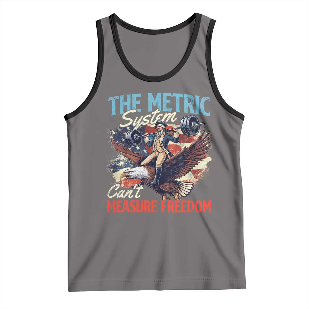 Funny The Metric System Can't Measure Freedom 4th Of July Tank Top - Wonder Print Shop
