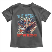 Funny The Metric System Can't Measure Freedom 4th Of July Toddler T Shirt - Wonder Print Shop
