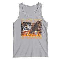 Funny The Metric System Can't Measure Freedom Tank Top 4th of July Fire Eagle USA Flag Meme - Wonder Print Shop