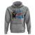 Funny Red White And Feral Hoodie Raccoon 4th of July Patriotic - Wonder Print Shop
