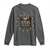250th Anniversary USA Bald Eagle Long Sleeve Shirt 250 Years 4th of July 1776 2026