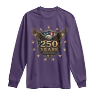 250th Anniversary USA Bald Eagle Long Sleeve Shirt 250 Years 4th of July 1776 2026