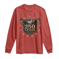 250th Anniversary USA Bald Eagle Long Sleeve Shirt 250 Years 4th of July 1776 2026