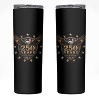 250th Anniversary USA Bald Eagle Skinny Tumbler 250 Years 4th of July 1776 2026