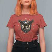 250th Anniversary USA Bald Eagle T Shirt For Women 250 Years 4th of July 1776 2026