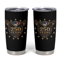 250th Anniversary USA Bald Eagle Tumbler Cup 250 Years 4th of July 1776 2026