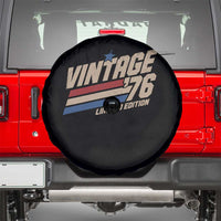 50th Birthday Spare Tire Cover Vintage 1976 50 Years Old Birthday USA Stripes