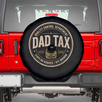 Dad Tax Quality Control Department Spare Tire Cover Funny Father Snack Checker