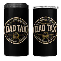Dad Tax Quality Control Department 4 in 1 Can Cooler Tumbler Funny Father Snack Checker