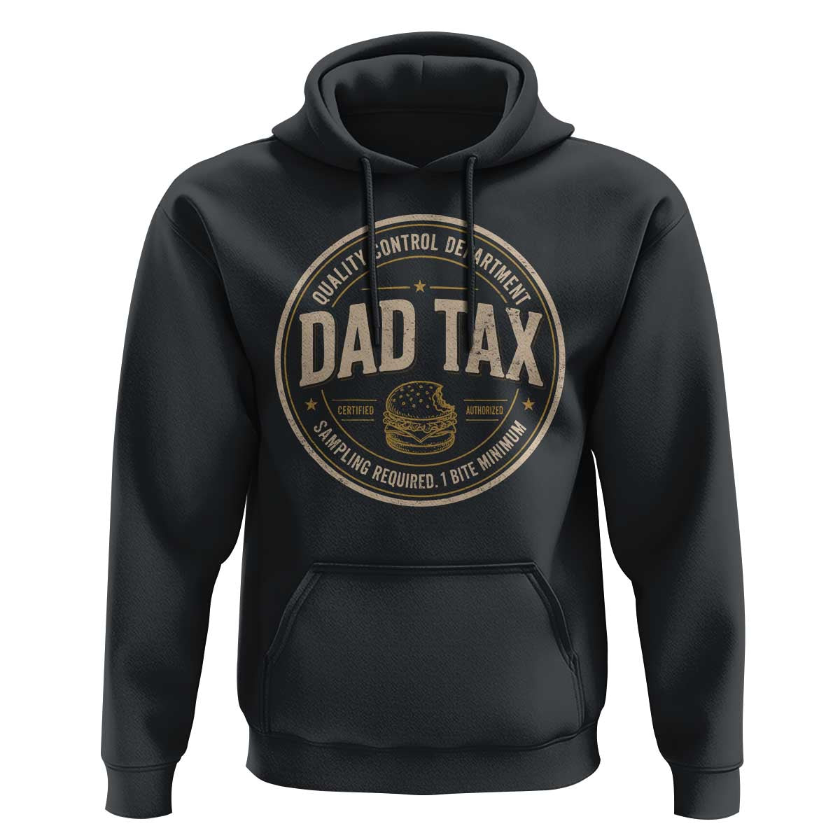 Dad Tax Quality Control Department Hoodie Funny Father Snack Checker