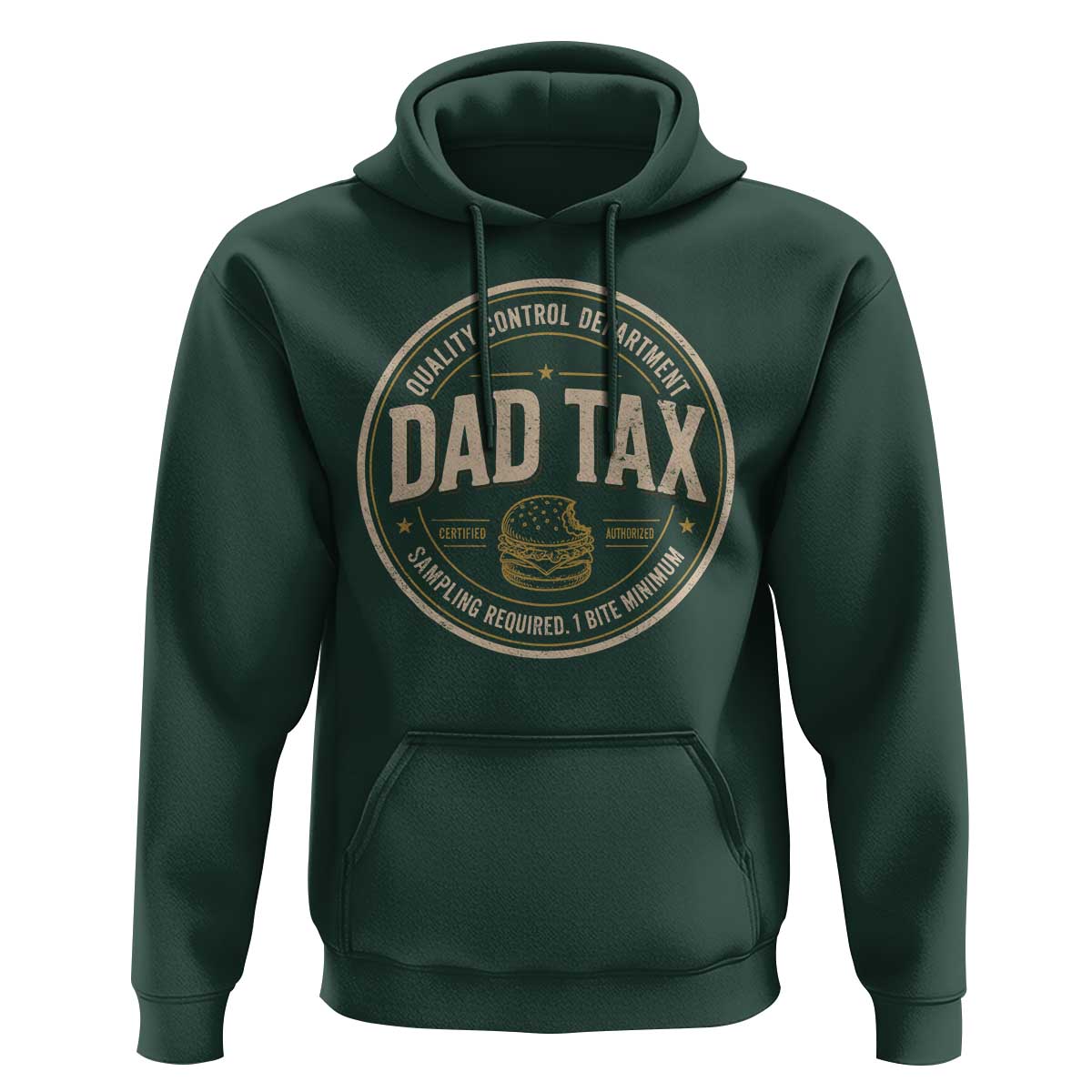 Dad Tax Quality Control Department Hoodie Funny Father Snack Checker