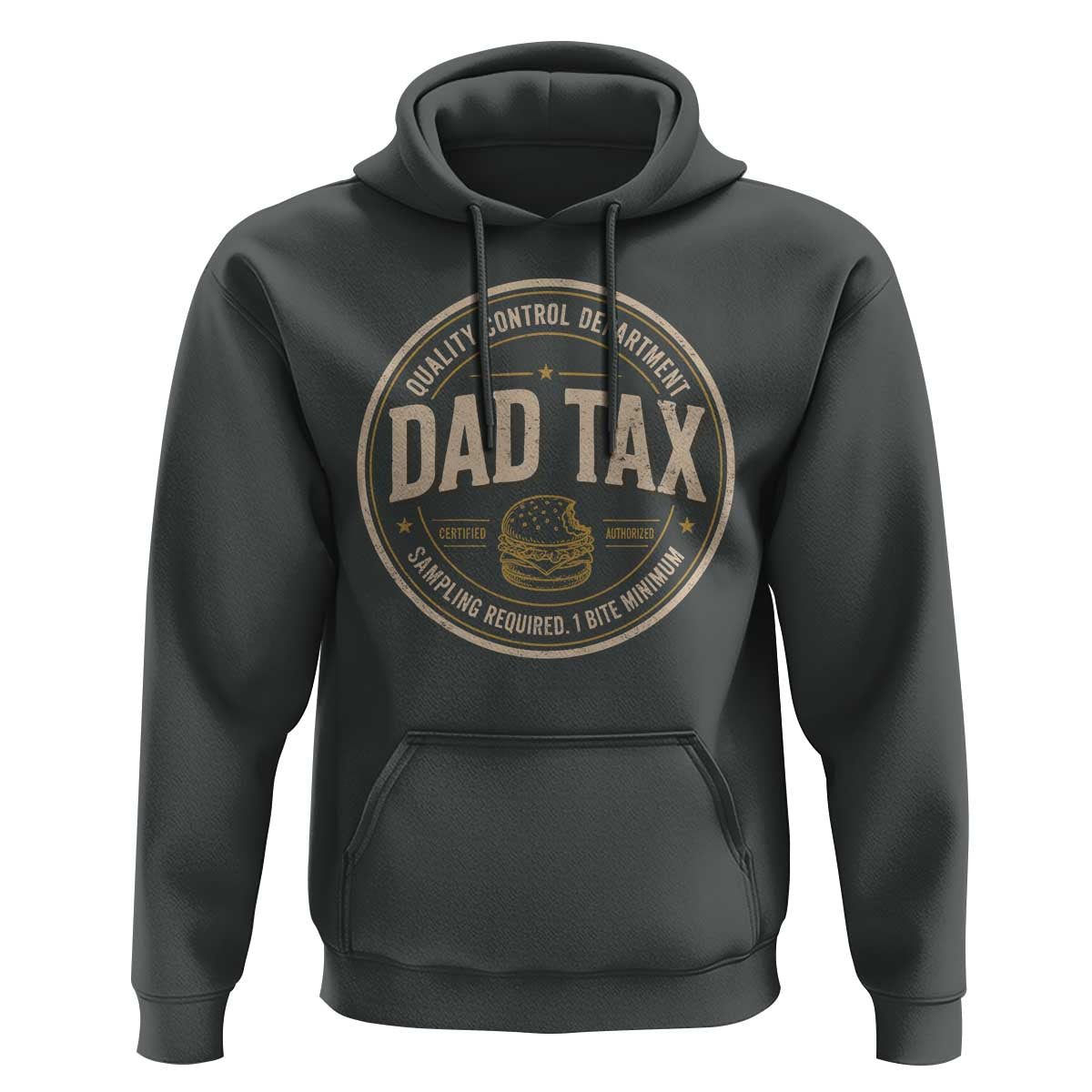 Dad Tax Quality Control Department Hoodie Funny Father Snack Checker