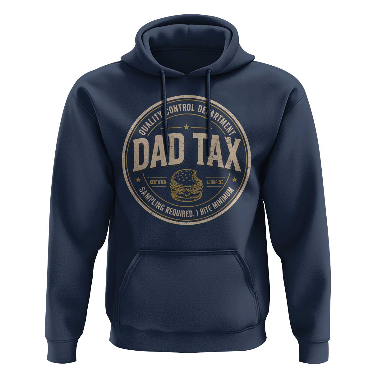 Dad Tax Quality Control Department Hoodie Funny Father Snack Checker