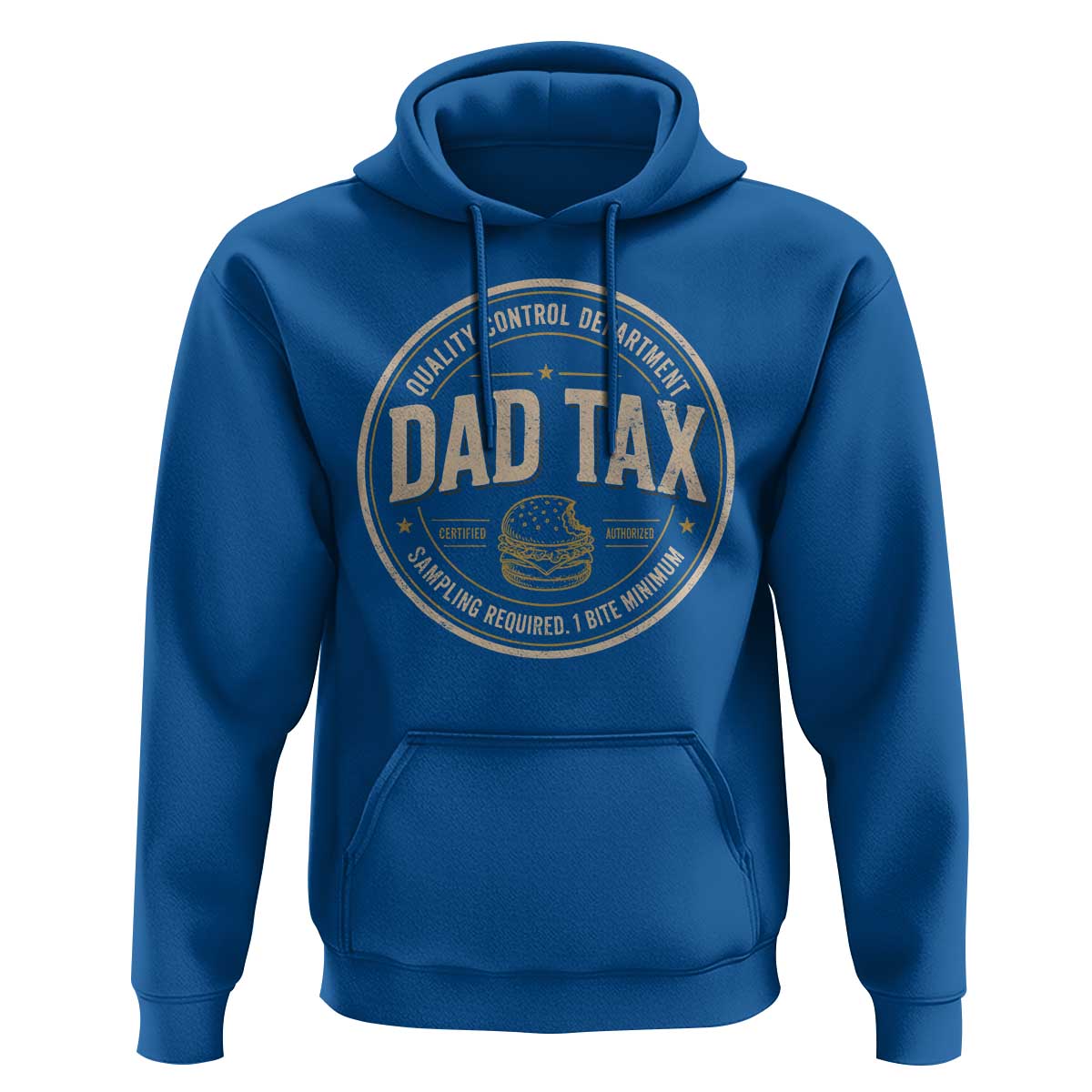 Dad Tax Quality Control Department Hoodie Funny Father Snack Checker