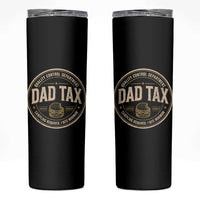 Dad Tax Quality Control Department Skinny Tumbler Funny Father Snack Checker