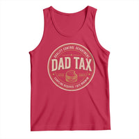 Dad Tax Quality Control Department Tank Top Funny Father Snack Checker
