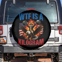 WTF Is A Kilogram Spare Tire Cover Funny George Washington 4th of July Gym Workout