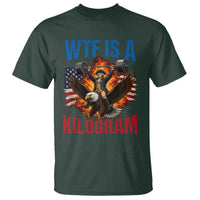 WTF Is A Kilogram T Shirt Funny George Washington 4th of July Gym Workout