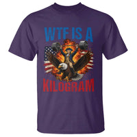 WTF Is A Kilogram T Shirt Funny George Washington 4th of July Gym Workout