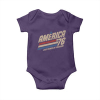 250th Anniversary USA America 76 Baby Onesie 250 Years Of Freedom 1776 2026 Retro