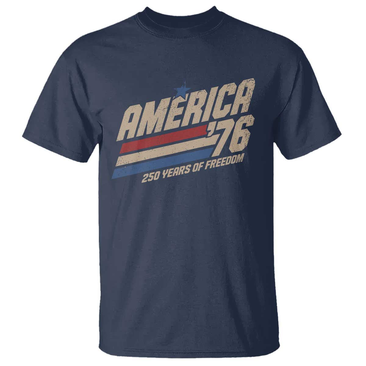 250th Anniversary USA America 76 T Shirt 250 Years Of Freedom 1776 2026 Retro