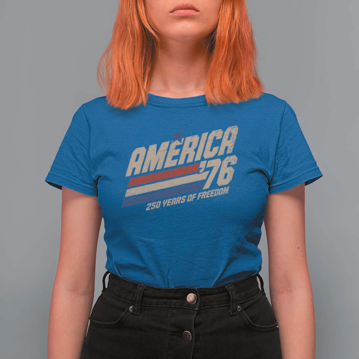 250th Anniversary USA America 76 T Shirt For Women 250 Years Of Freedom 1776 2026 Retro