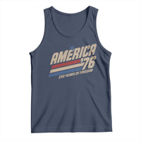 250th Anniversary USA America 76 Tank Top 250 Years Of Freedom 1776 2026 Retro