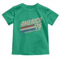 250th Anniversary USA America 76 Toddler T Shirt 250 Years Of Freedom 1776 2026 Retro