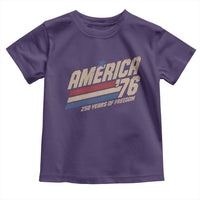 250th Anniversary USA America 76 Toddler T Shirt 250 Years Of Freedom 1776 2026 Retro