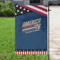250th Anniversary USA America 76 Patriotic Garden Flag 250 Years Of Freedom 1776 2026 Retro