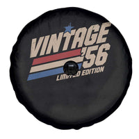 70th Birthday Spare Tire Cover Vintage 1956 70 Years Old Birthday USA Stripes