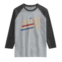 70th Birthday Raglan Shirt Vintage 1956 70 Years Old Birthday USA Stripes