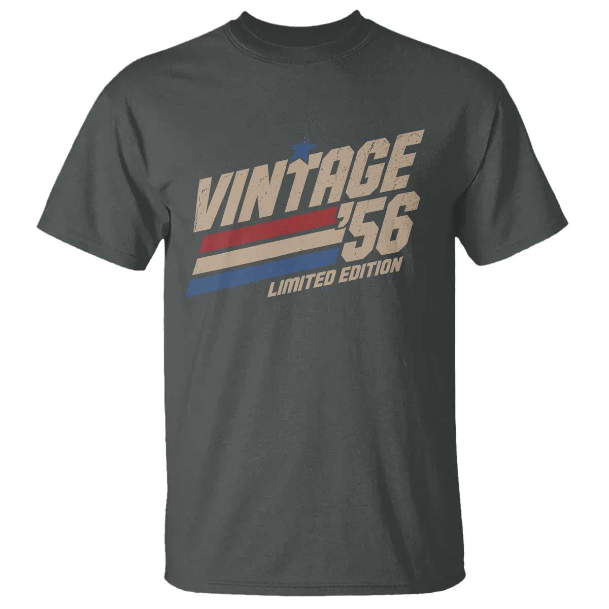 70th Birthday T Shirt Vintage 1956 70 Years Old Birthday USA Stripes