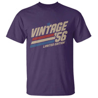 70th Birthday T Shirt Vintage 1956 70 Years Old Birthday USA Stripes