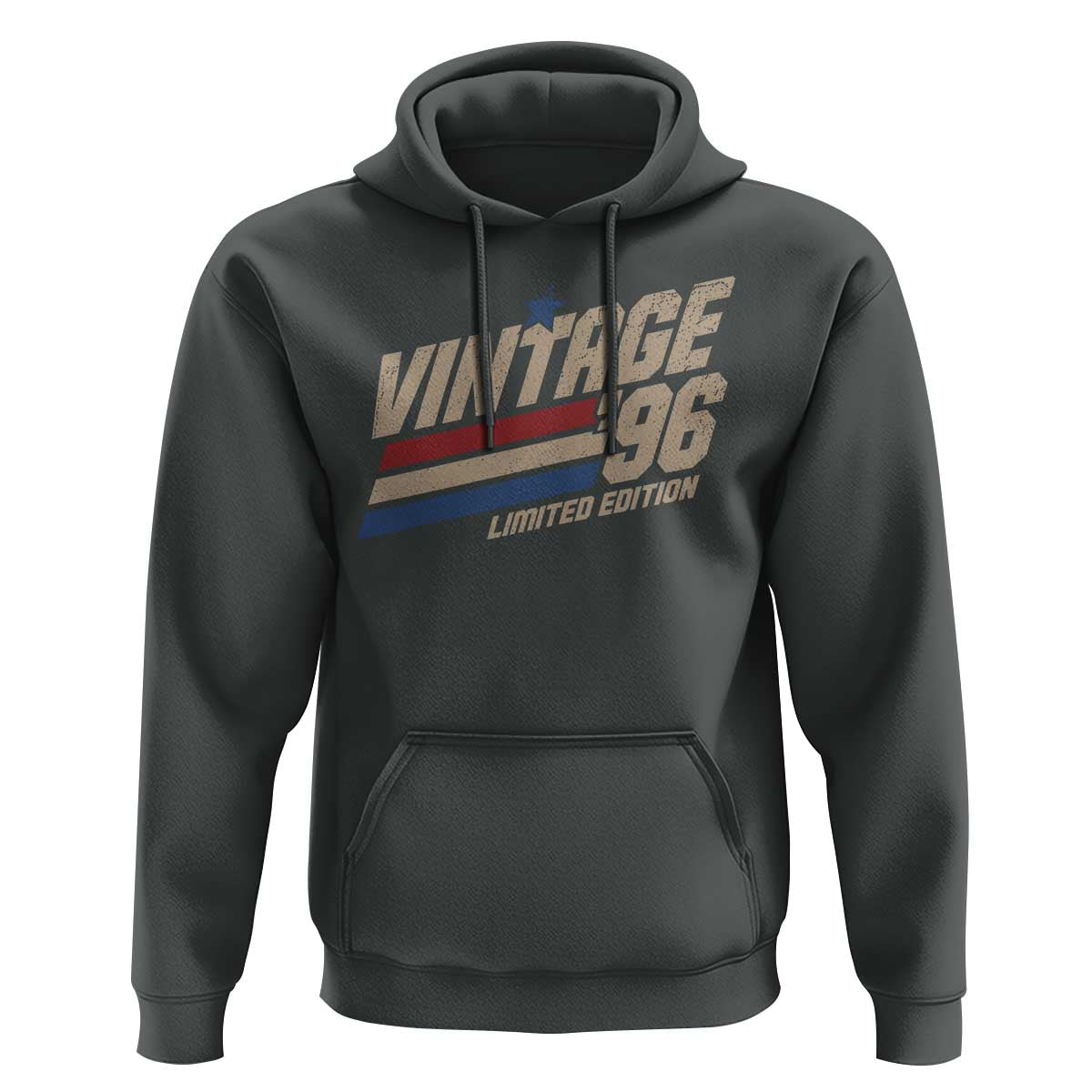 30th Birthday Hoodie Vintage 1996 30 Years Old Birthday USA Stripes