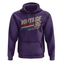 30th Birthday Hoodie Vintage 1996 30 Years Old Birthday USA Stripes