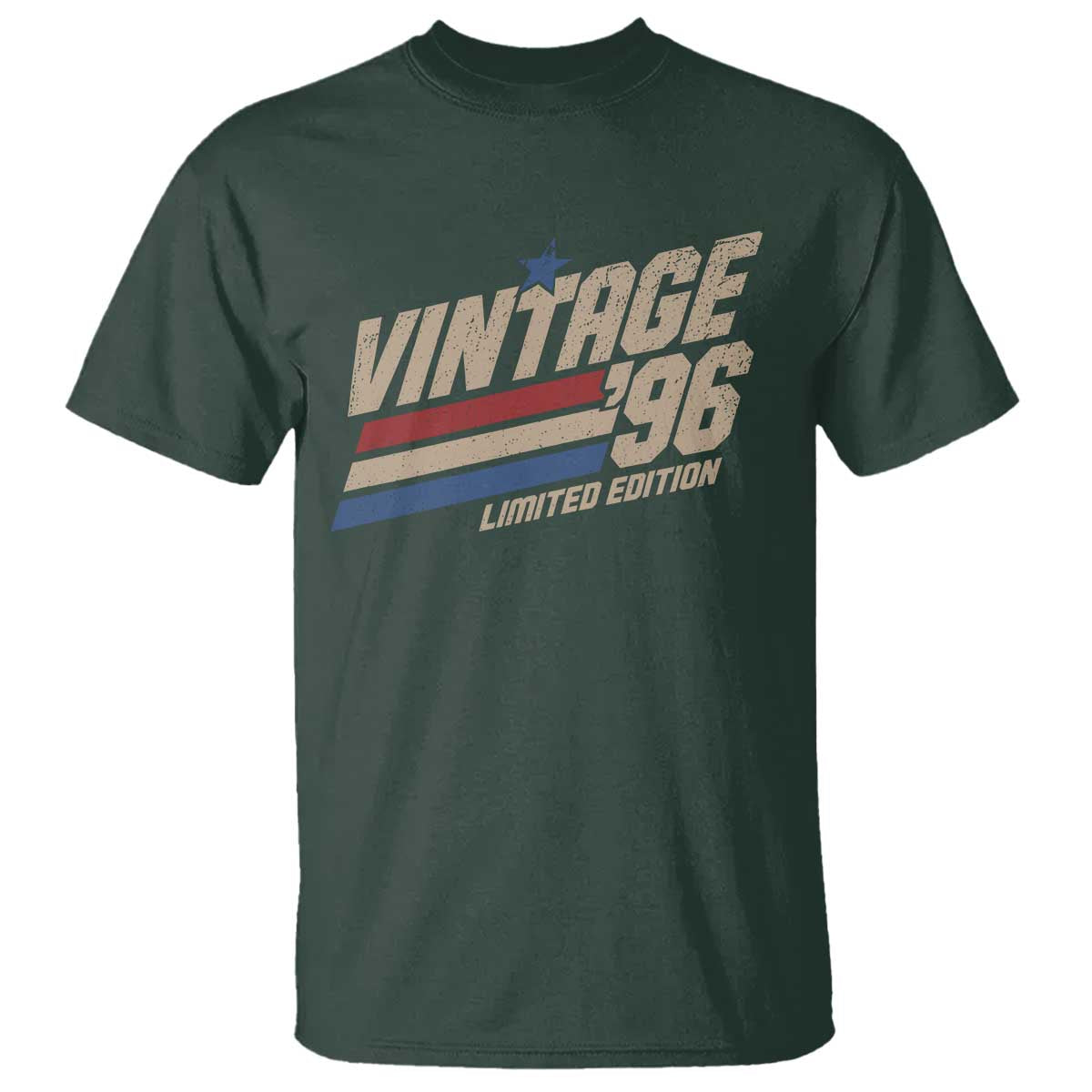 30th Birthday T Shirt Vintage 1996 30 Years Old Birthday USA Stripes