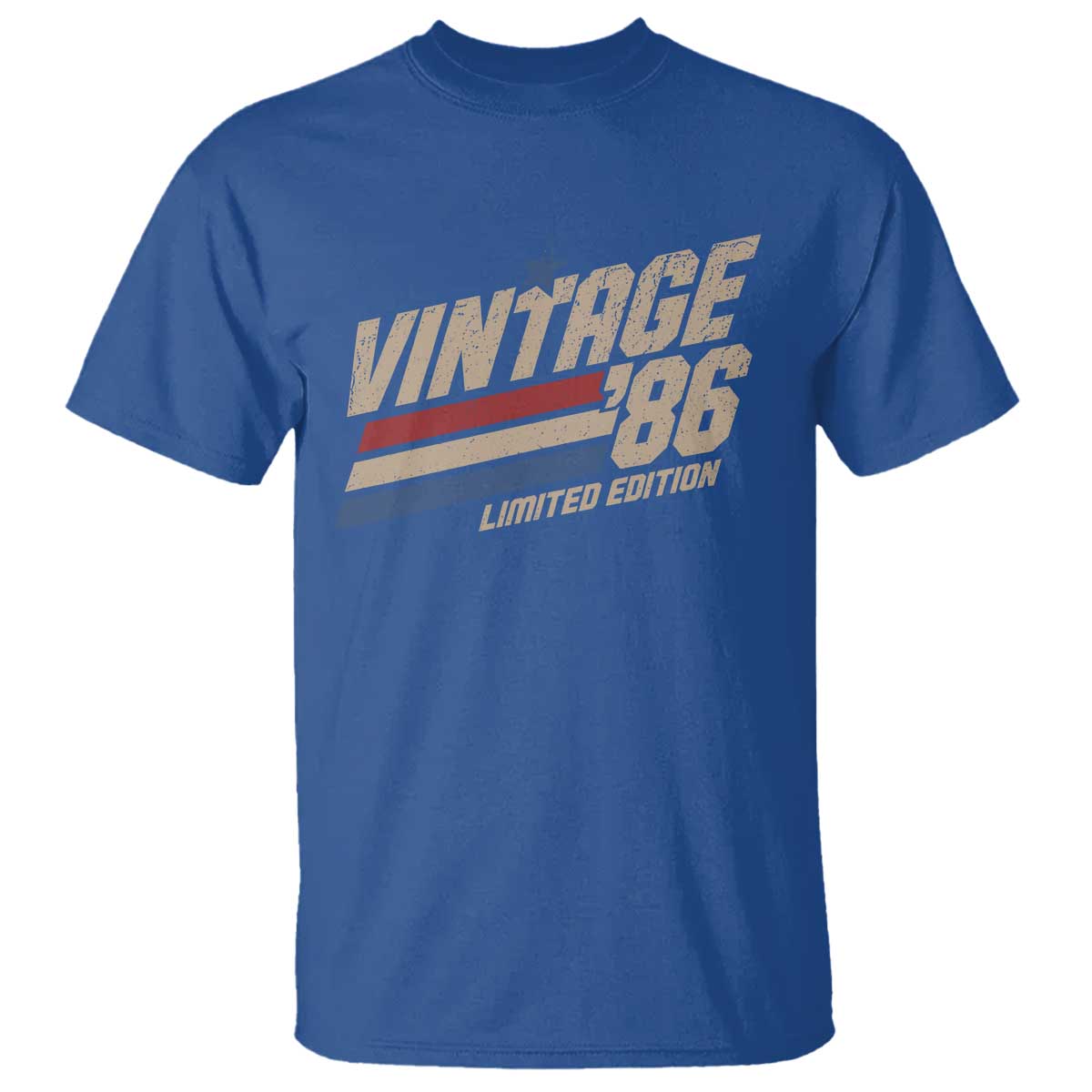 40th Birthday T Shirt Vintage 1986 40 Years Old Birthday USA Stripes
