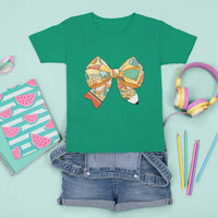 Funny Back To School T Shirt For Kid Cute Coquettes School Supplies Bow First Day - Wonder Print Shop