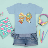 Funny Back To School T Shirt For Kid Cute Coquettes School Supplies Bow First Day - Wonder Print Shop