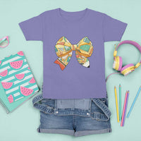 Funny Back To School T Shirt For Kid Cute Coquettes School Supplies Bow First Day - Wonder Print Shop