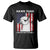 Funny Llama T Shirt Hawk Tuah Spit On That Thang American Flag - Wonder Print Shop