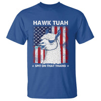 Funny Llama T Shirt Hawk Tuah Spit On That Thang American Flag - Wonder Print Shop
