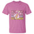 Teacher T Shirt Groovy Pencil Pink Bow Back To School - Wonder Print Shop