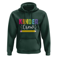 Kinder Crew Hoodie Kindergarten Back To School - Wonder Print Shop