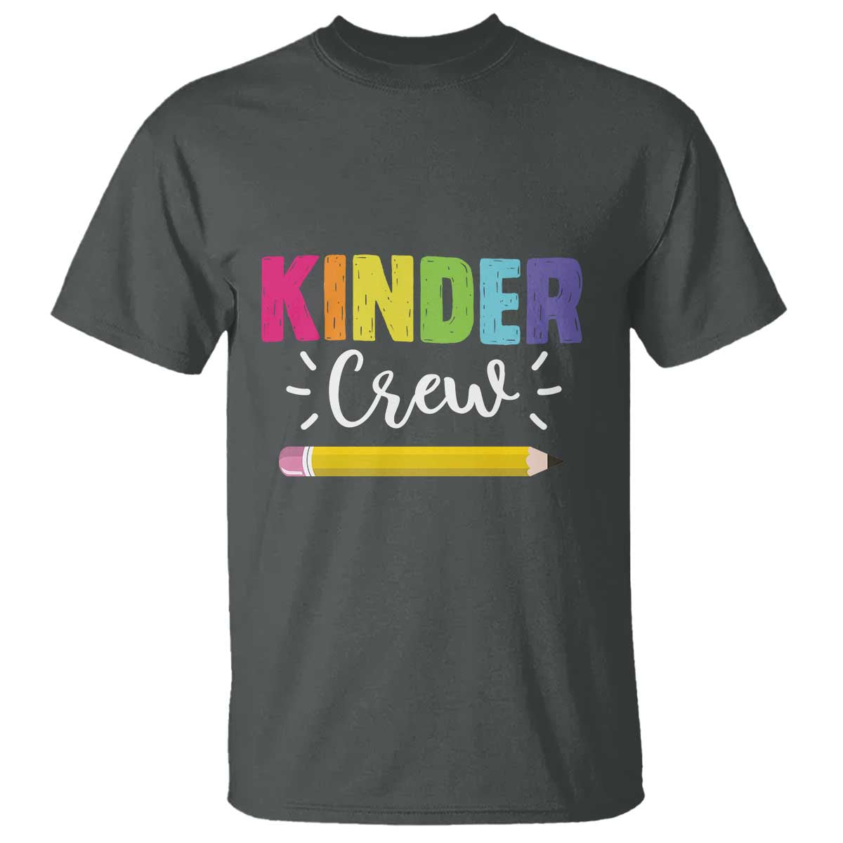 Kinder Crew T Shirt Kindergarten Back To School - Wonder Print Shop