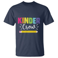 Kinder Crew T Shirt Kindergarten Back To School - Wonder Print Shop