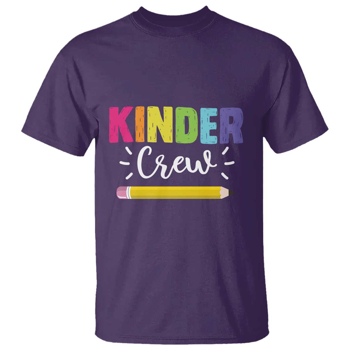 Kinder Crew T Shirt Kindergarten Back To School - Wonder Print Shop