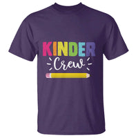 Kinder Crew T Shirt Kindergarten Back To School - Wonder Print Shop